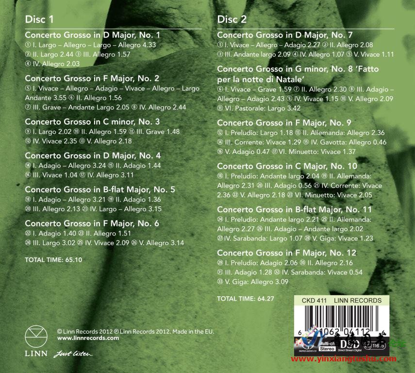 Arcangelo Corelli Opus 6 Concerti Grossi - Inlay (2).jpg