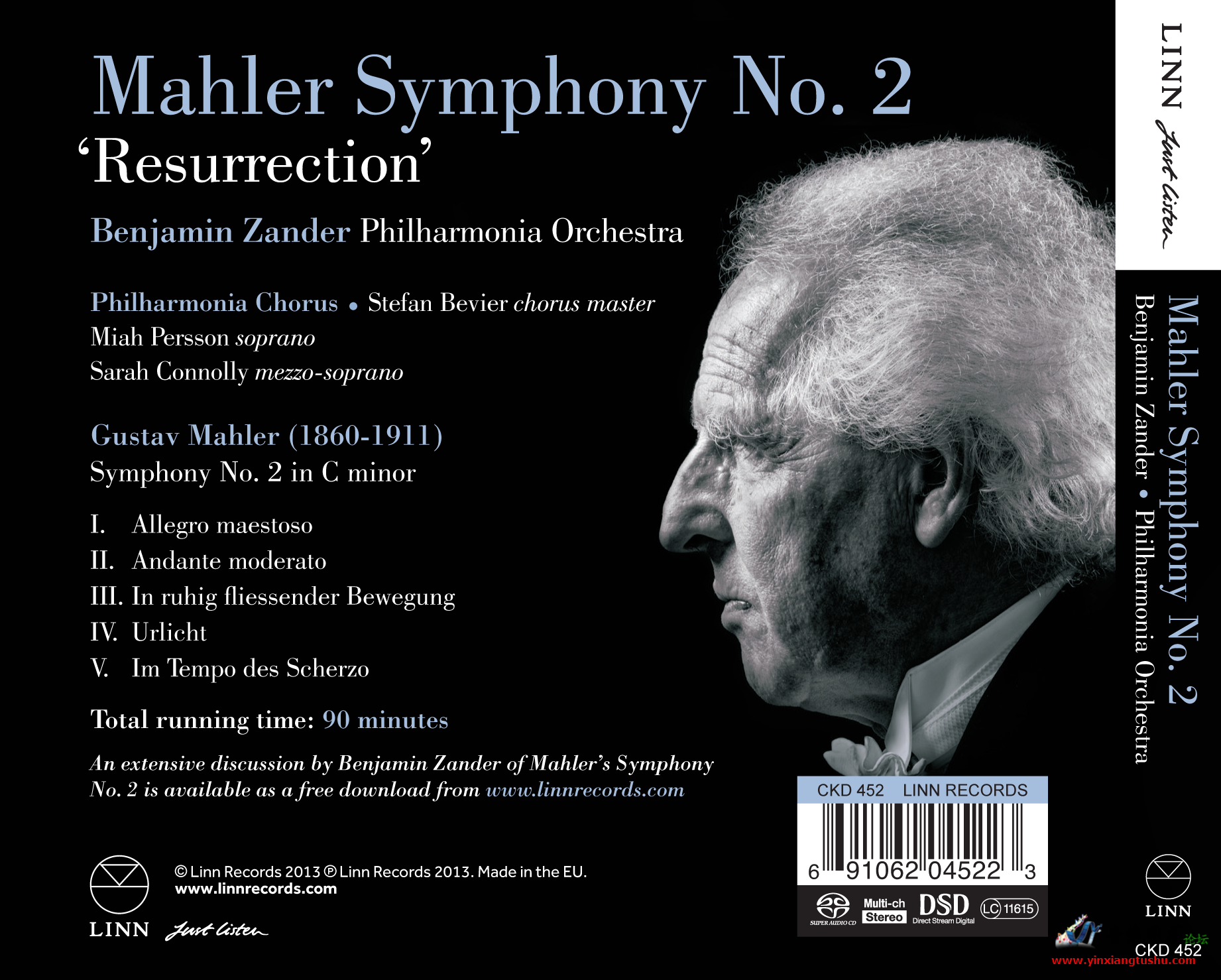 Mahler Symphony No 2 Resurrection - Inlay.png